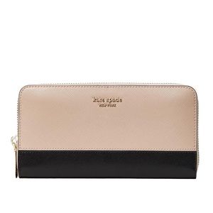 Spencer Zip Around Continental Leather Wallet